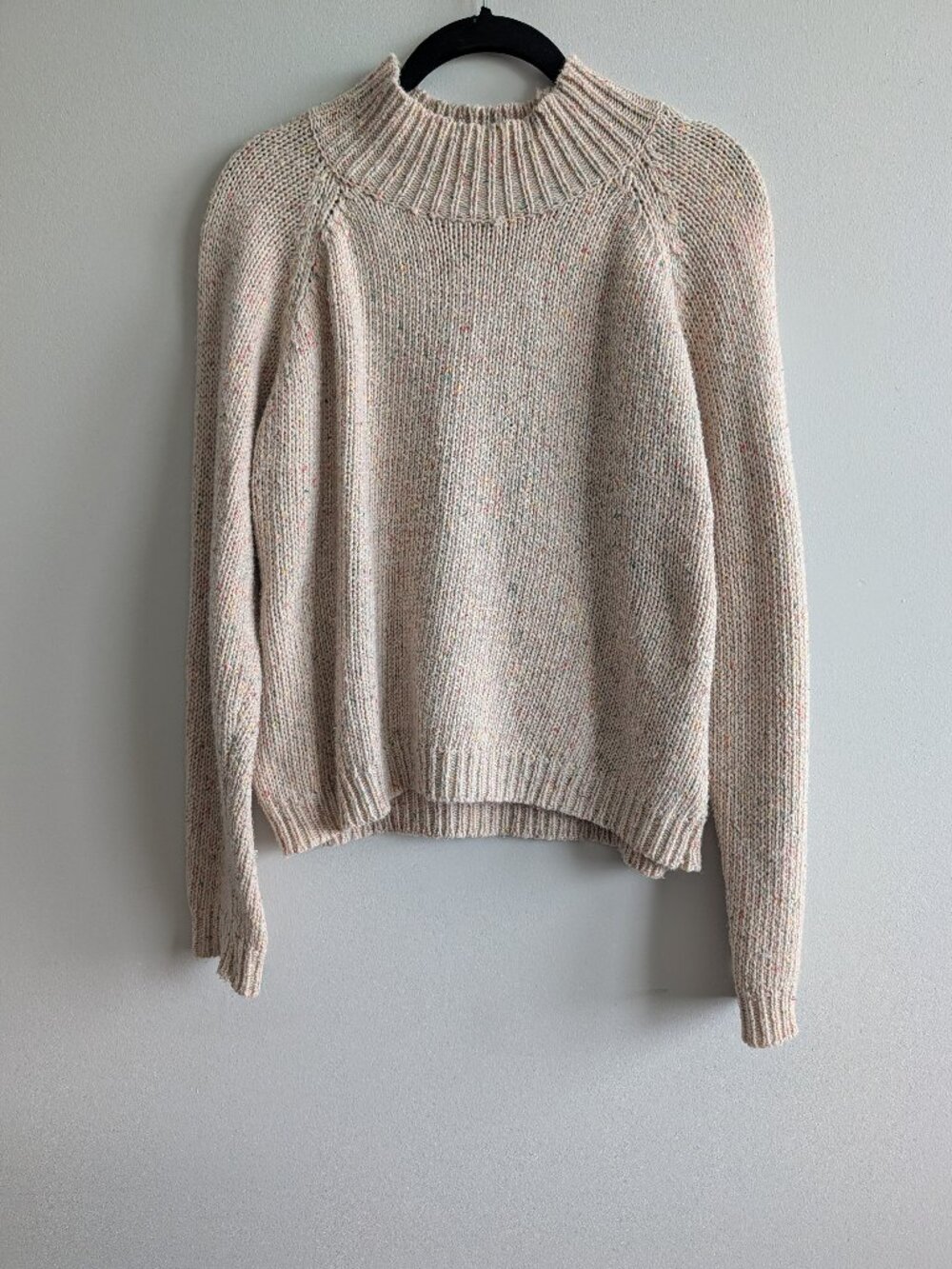 Peach Love California Womens Knit Long Sleeve Sweater Size Medium Multicolor